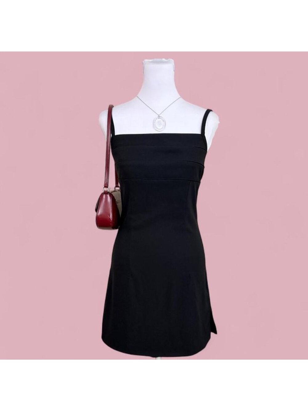 y2k capsule basic little black dress